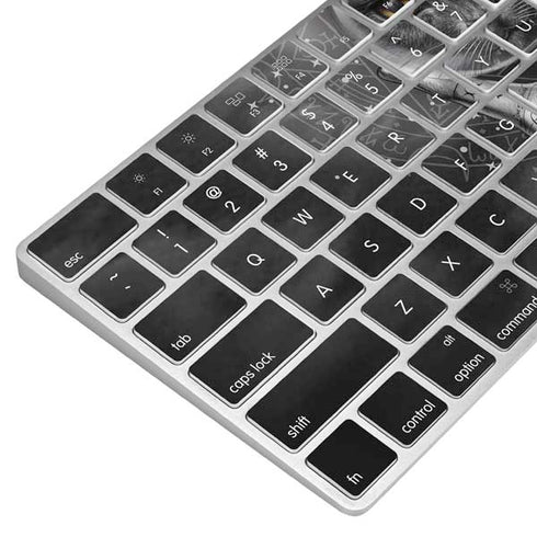 Alchemy Grimalkins Glass Magic Keyboard Skin