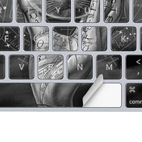 Alchemy Grimalkins Glass Magic Keyboard Skin