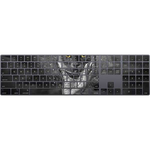 Alchemy Grimalkins Glass Magic Keyboard with Numeric Keypad Skin