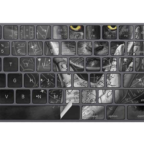 Alchemy Grimalkins Glass Magic Keyboard with Numeric Keypad Skin
