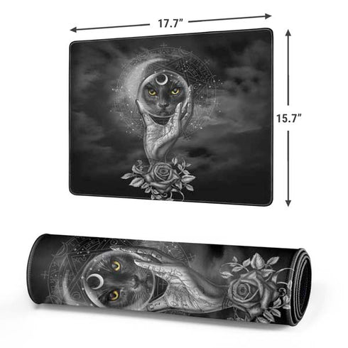 Alchemy Grimalkins Glass Gaming Mouse Pad