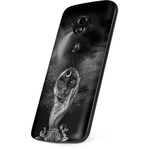 Alchemy Grimalkins Glass Moto E5 Play Skin