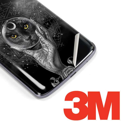 Alchemy Grimalkins Glass Moto E5 Plus Skin