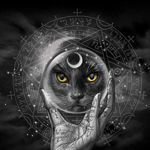 Alchemy Grimalkins Glass Moto G6 Skin