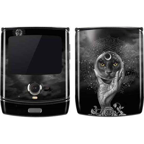 Alchemy Grimalkins Glass Motorola RAZR Skin
