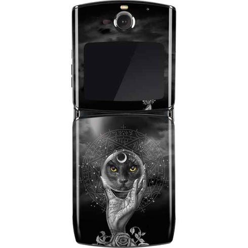 Alchemy Grimalkins Glass Motorola RAZR Skin