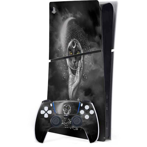 Alchemy Grimalkins Glass PS5 Slim Digital Edition Bundle Skin