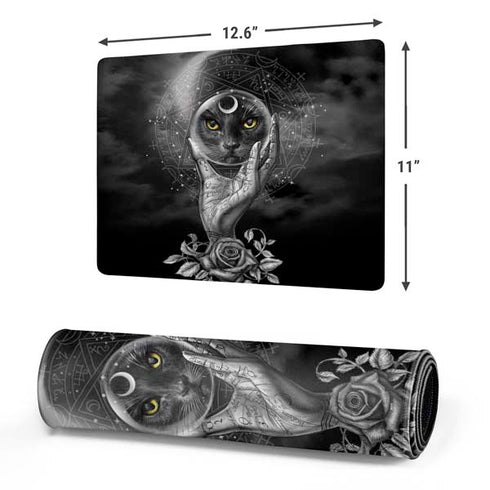 Alchemy Grimalkins Glass Gaming Mouse Pad