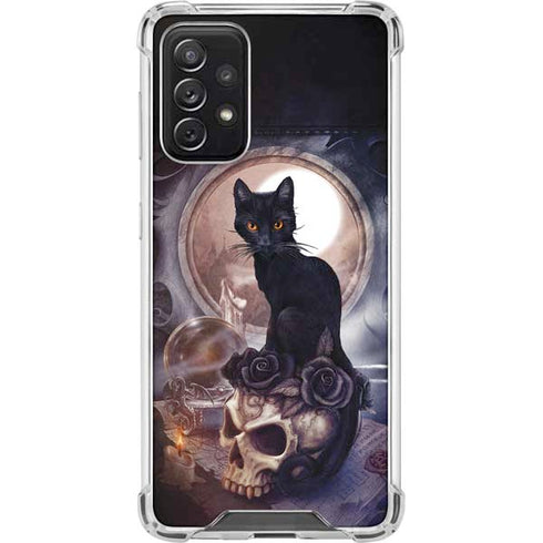 Alchemy Grimelkins Ghost Galaxy A72 5G Clear Case