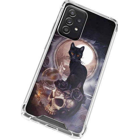 Alchemy Grimelkins Ghost Galaxy A72 5G Clear Case