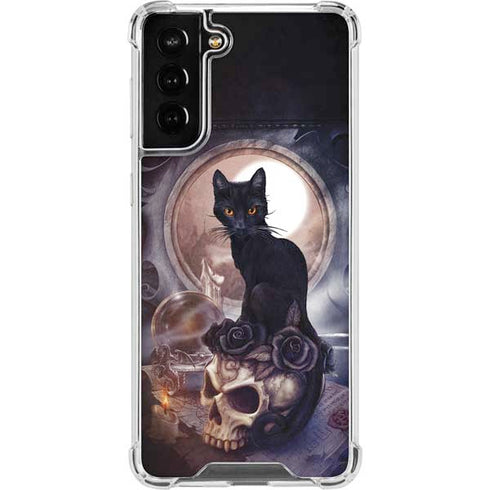 Alchemy Grimelkins Ghost Galaxy S21 FE Clear Case
