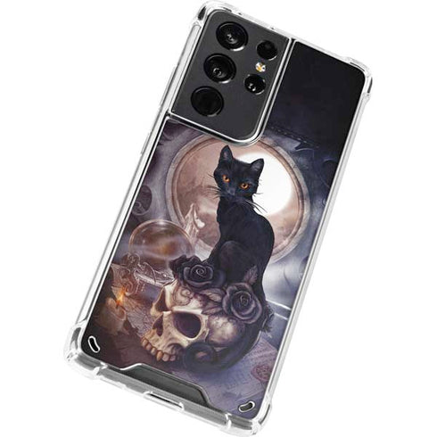 Alchemy Grimelkins Ghost Galaxy S21 Ultra 5G Clear Case