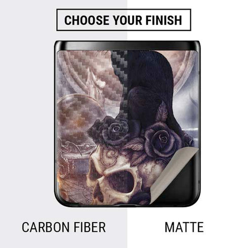 Alchemy Grimelkins Ghost Galaxy Z Flip Skin