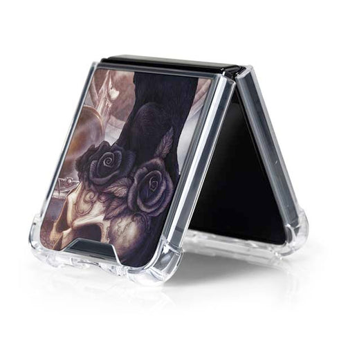 Alchemy Grimelkins Ghost Galaxy Z Flip5 5G Clear Case