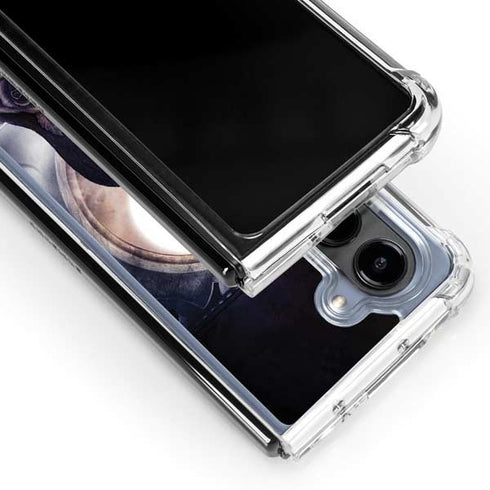 Alchemy Grimelkins Ghost Galaxy Z Fold5 5G Clear Case