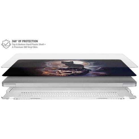 Alchemy Grimelkins Ghost MacBook Air 15in (2023-2025) Case plus Skin