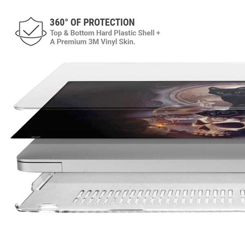 Alchemy Grimelkins Ghost MacBook Pro 13in (2020) Case plus Skin