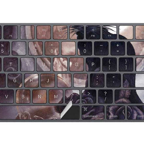 Alchemy Grimelkins Ghost Magic Keyboard with Numeric Keypad Skin