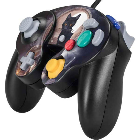 Alchemy Grimelkins Ghost Nintendo GameCube Controller Skin