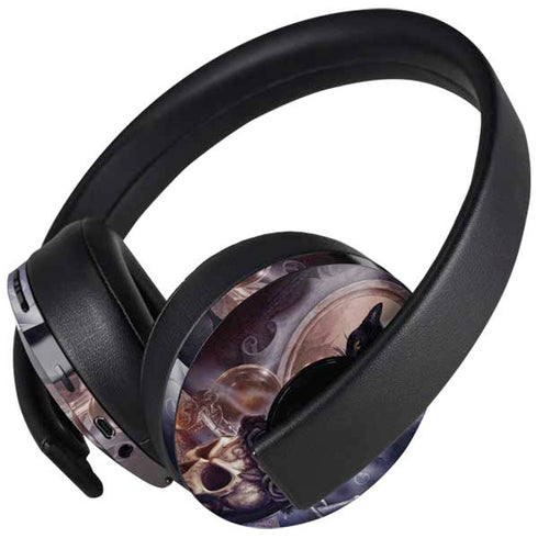 Alchemy Grimelkins Ghost PlayStation 4 Gold Wireless Headset Skin