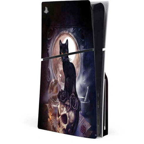 Alchemy Grimelkins Ghost PS5 Slim Disk Console Skin