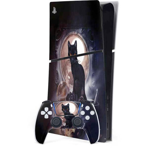 Alchemy Grimelkins Ghost PS5 Slim Digital Edition Bundle Skin