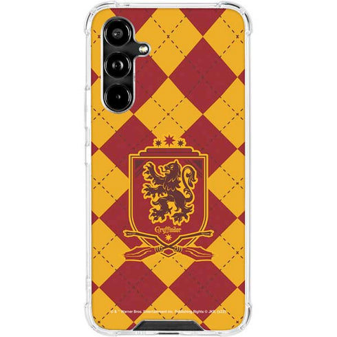 Wizarding Worlds Harry Potter Gryffindor Huse Crest Galaxy A54 5G Clear Case