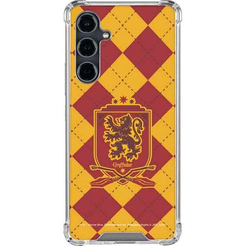 Wizarding Worlds Harry Potter Gryffindor Huse Crest Galaxy S23 FE Clear Case