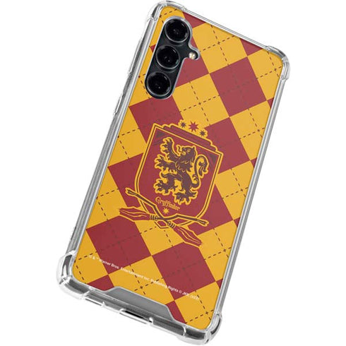 Wizarding Worlds Harry Potter Gryffindor Huse Crest Galaxy S23 FE Clear Case