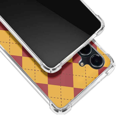 Wizarding Worlds Harry Potter Gryffindor Huse Crest Galaxy S23 FE Clear Case