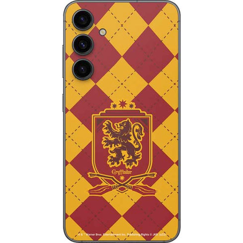 Wizarding Worlds Harry Potter Gryffindor Huse Crest Galaxy S23 FE Skin