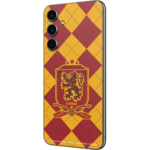 Wizarding Worlds Harry Potter Gryffindor Huse Crest Galaxy S23 FE Skin