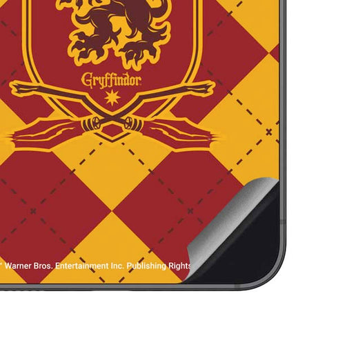 Wizarding Worlds Harry Potter Gryffindor Huse Crest Galaxy S23 FE Skin