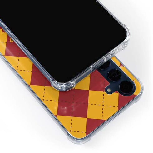 Wizarding Worlds Harry Potter Gryffindor Huse Crest Galaxy S24 Clear Case