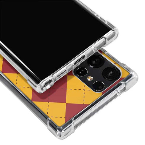 Wizarding Worlds Harry Potter Gryffindor Huse Crest Galaxy S24 Ultra Clear Case