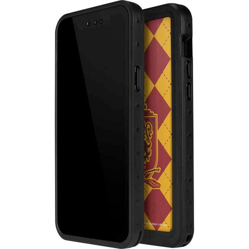 Wizarding Worlds Harry Potter Gryffindor Huse Crest iPhone 15 Waterproof Case