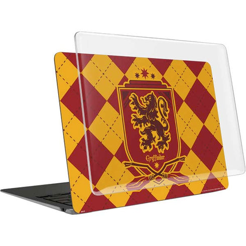 Wizarding Worlds Harry Potter Gryffindor Huse Crest MacBook Air 15in (2023-2025) Case plus Skin