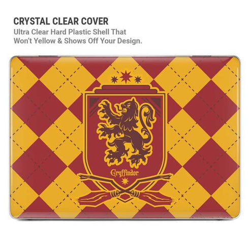 Wizarding Worlds Harry Potter Gryffindor Huse Crest MacBook Air 15in (2023-2025) Case plus Skin