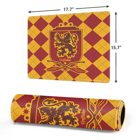 Wizarding Worlds Harry Potter Gryffindor Huse Crest Gaming Mouse Pad