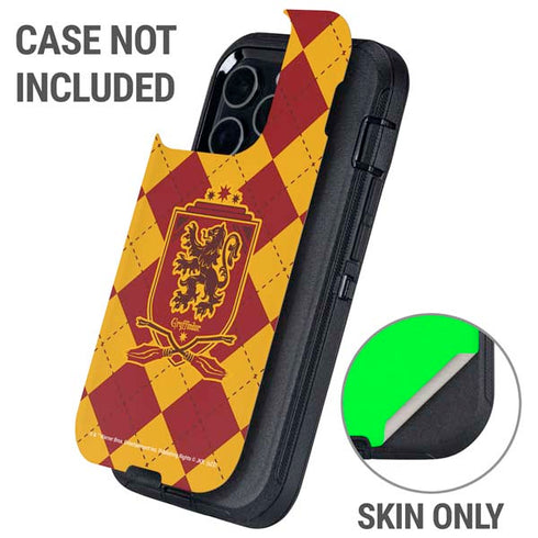 Wizarding Worlds Harry Potter Gryffindor Huse Crest Otterbox Defender iPhone Skin