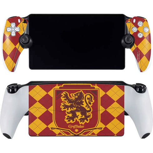 Wizarding Worlds Harry Potter Gryffindor Huse Crest PlayStation Portal Remote Player Skin