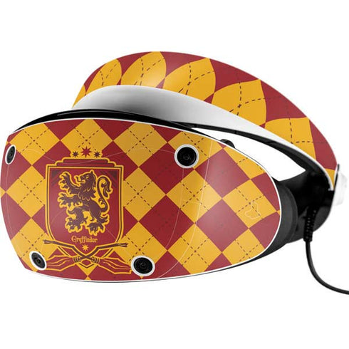 Wizarding Worlds Harry Potter Gryffindor Huse Crest PlayStation VR2 Skin