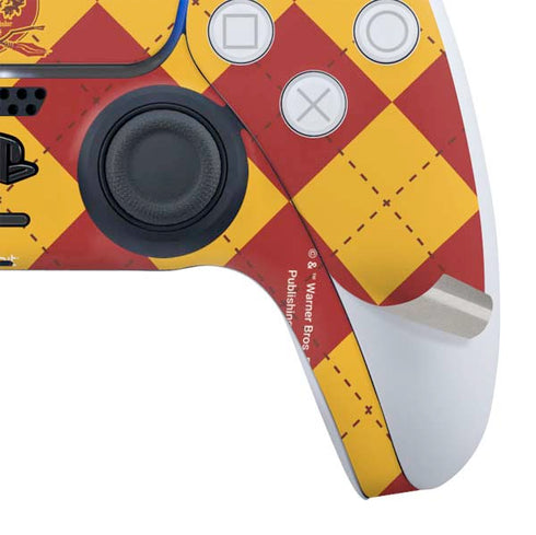 Wizarding Worlds Harry Potter Gryffindor Huse Crest PS5 Slim Digital Edition Bundle Skin