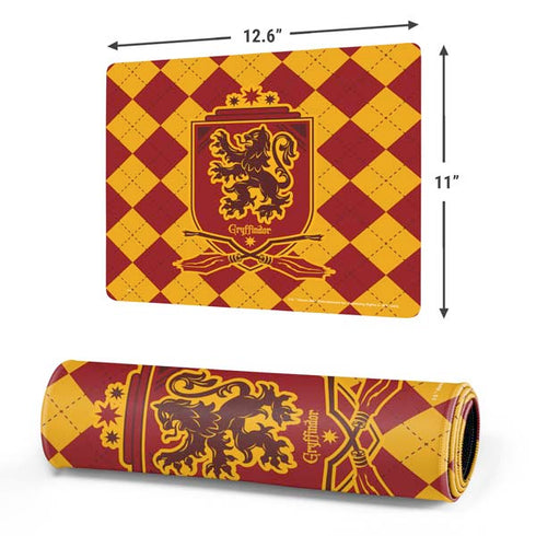 Wizarding Worlds Harry Potter Gryffindor Huse Crest Gaming Mouse Pad