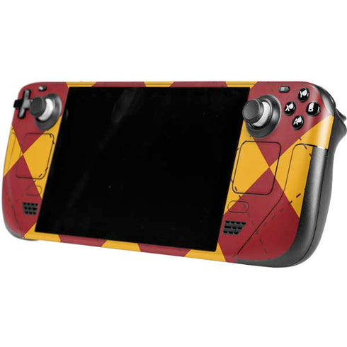 Wizarding Worlds Harry Potter Gryffindor Huse Crest Steam Deck Handheld Gaming Computer Skin