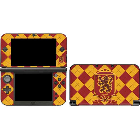 Wizarding Worlds Harry Potter Gryffindor Huse Crest 3DS XL 2015 Skin