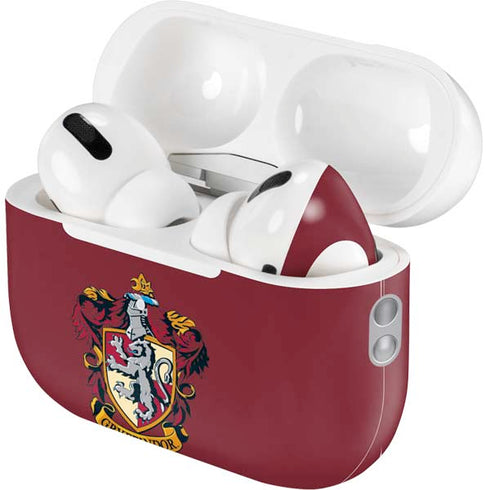 Wizarding World Harry Potter Gryffindor House Crest AirPods Pro 2nd Gen Skin