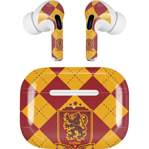 Wizarding Worlds Harry Potter Gryffindor Huse Crest AirPods Pro 2nd Gen Skin