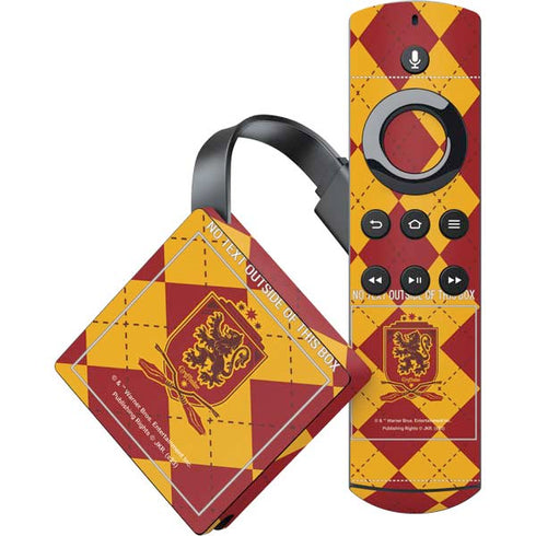 Wizarding Worlds Harry Potter Gryffindor Huse Crest Amazon Fire TV Skin