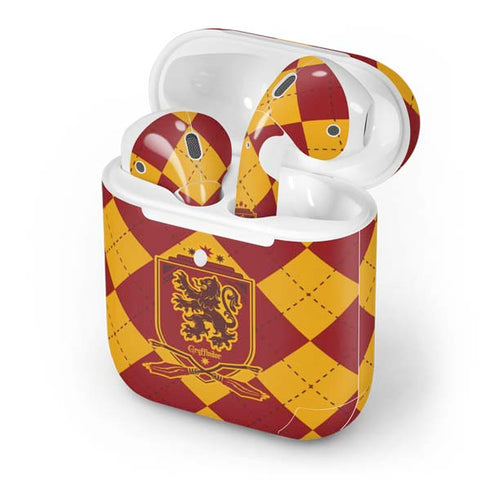 Wizarding Worlds Harry Potter Gryffindor Huse Crest Apple AirPods 2 Skin
